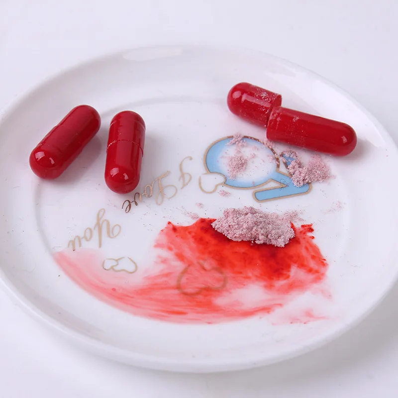 10 карт/набор пластиковые игрушки таблетки для крови|blood pill|halloween bloodyhalloween scary |