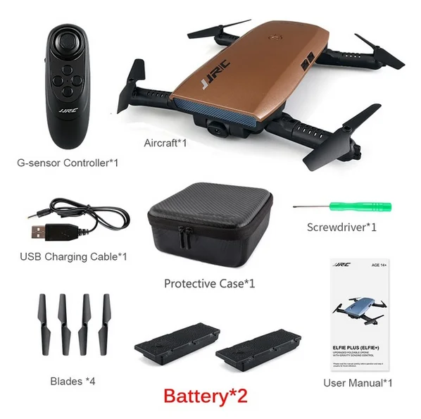 c2 JJR/C JJRC H47 ElFIE Plus Дрон с камерой 720P hd wifi FPV обновленный g-сенсор управление складной RC селфи Квадрокоптер - Цвет: c2