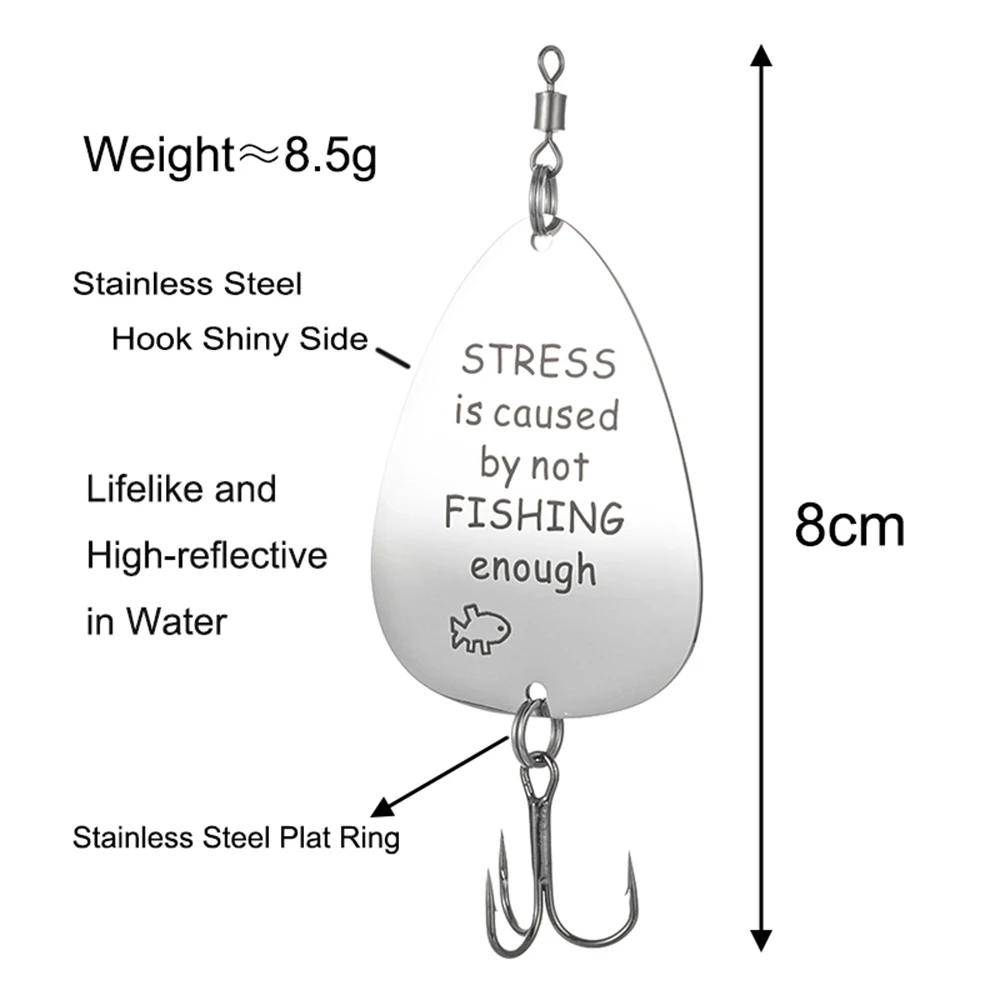Lurebay 8 5 г см персонализированные Смешные Spinner Bait Ложка рыболовную приманку