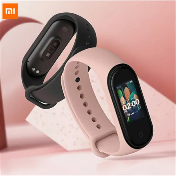 Смарт браслет Mi Band 4 оригинальный спортивный фитнес трекер Xiaomi шагомер