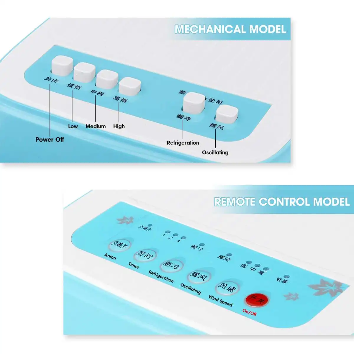 

Portable Air Conditioner Conditioning 65W 220V Natural Wind Air Cooling Cooler Fan Household For Living Room New Arrival 2019