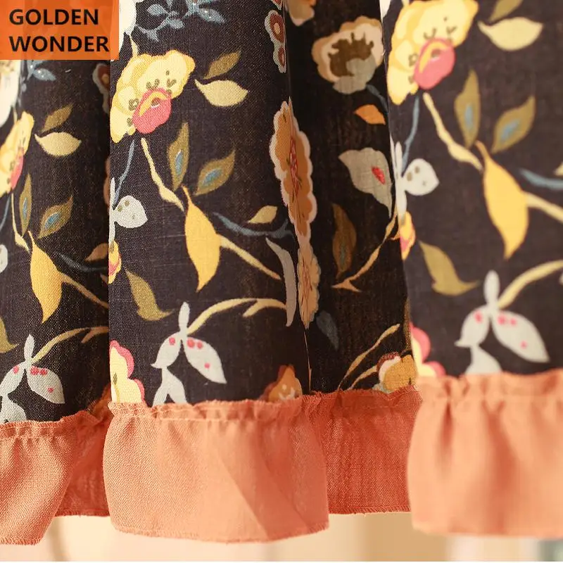 Американский стиль ретро хлопок занавеска половина двери шкаф бассейна