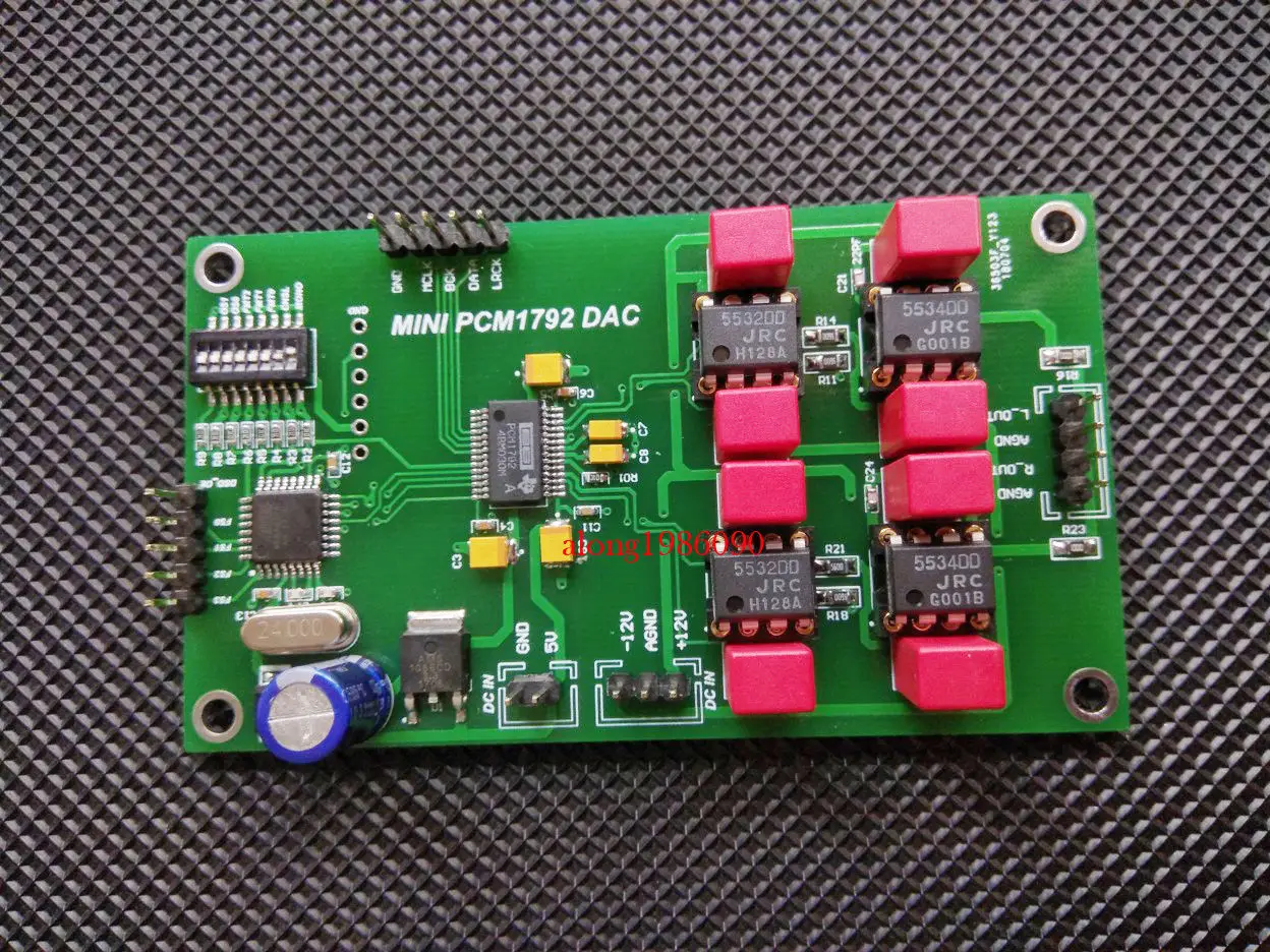 ZEROZONE Assembeld Hifi Mini PCM1792 DSD DAC декодер плата Поддержка двойного режима L11 35|Усилители