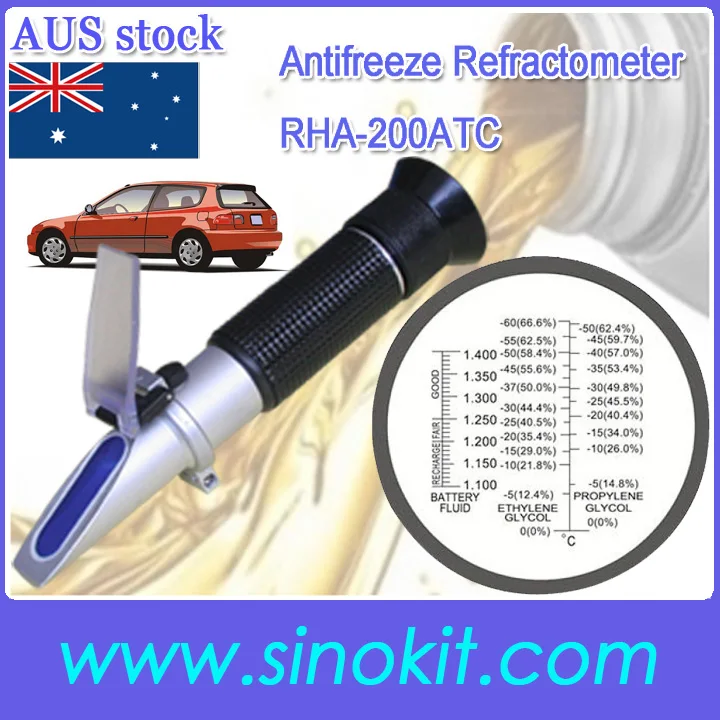

Shipping From Australian Store Antifreeze and Battery Refractometer RHA-200ATC