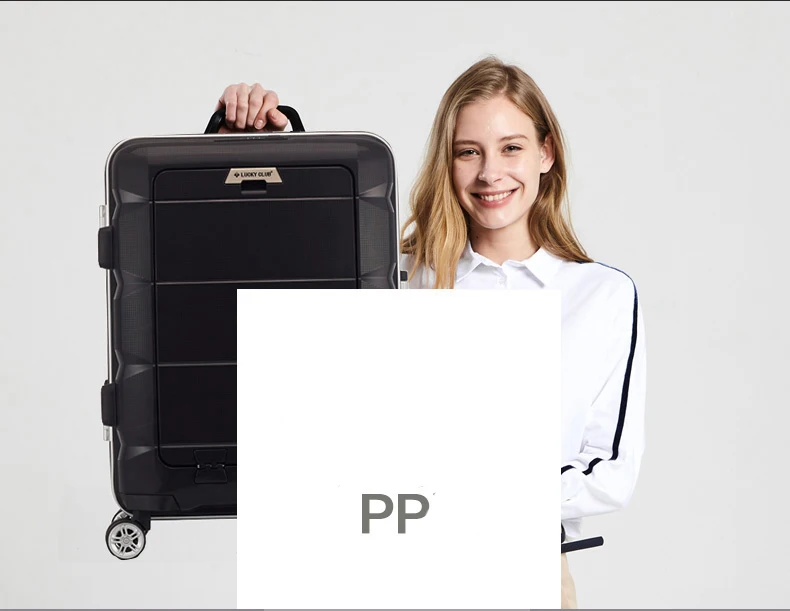 20/24 Inch PP+ Алюминий Frame Водонепроницаемый Rolling Чемодан тележка твердых дорожная сумка интернат сумка для переноски на чемоданы Trunk