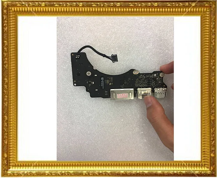 Оригинальный б/у A + A1502 I/O Плата USB HDMI для Macbook Pro Retina 13 &quotA1502 кардридер ранняя 2015
