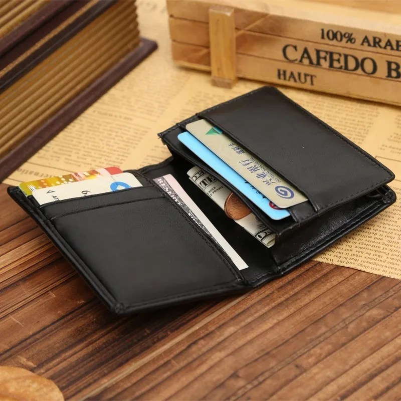 

2020 PU Leather Unisex Business Card Holder Wallet Bank Credit Card Case ID Holders Women Cardholder Porte Carte Card Case