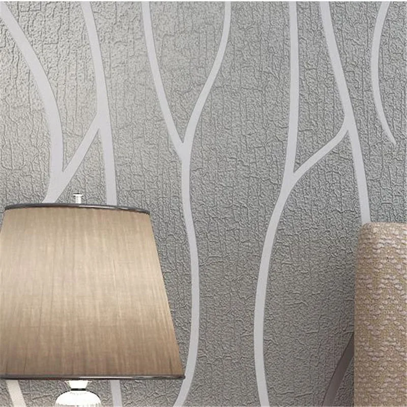 Luxury Modern Wallpapers Geometric Pattern Thicken 3D Stereoscopic Non-woven Fabric Wallpaper Bedroom Living Room Walls Covering |