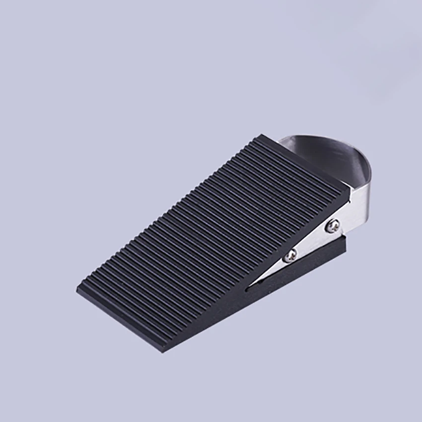 1 PC Rubber Door Stopper Wedge Block Guard Wind Dust Blocker Protector For Home Children Office With Stainless Steel | Обустройство
