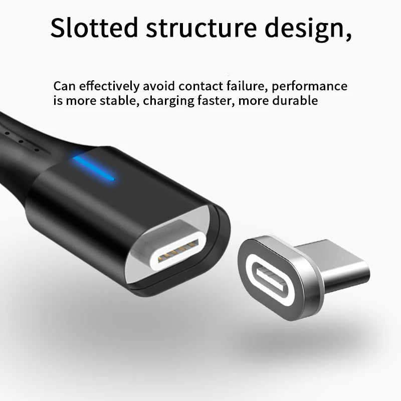 SUNPHG мобильного телефона 3A Магнитный кабель Зарядное устройство 2 м микро Тип usb C кабель для передачи данных для iPhone x samsung S8 S9 huawei Быстрая зарядка 3,0