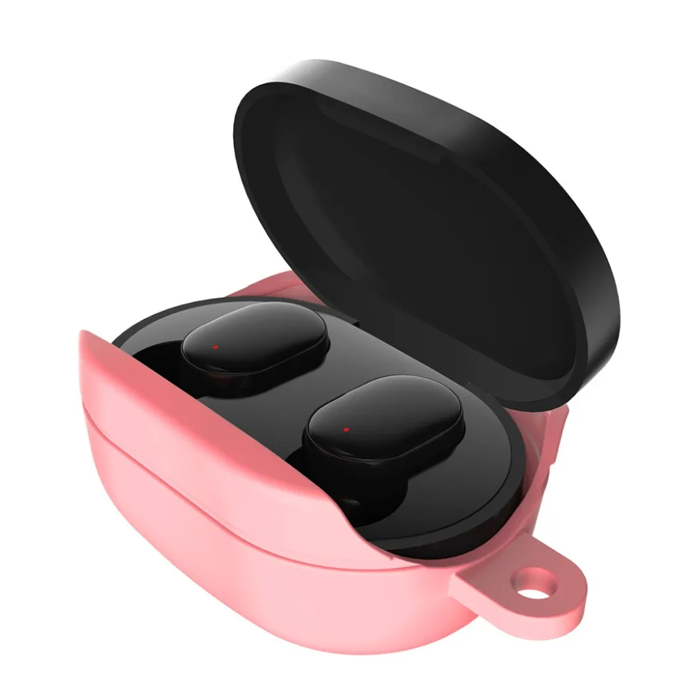 Противоударный гибкий силиконовый защитный чехол для Xiaomi Redmi Airdots TWS Bluetooth Наушники Аксессуары