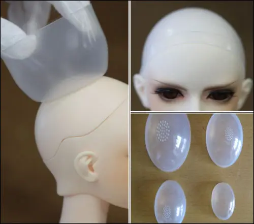 Новая силиконовая шапочка для куклы BJD с головой Dollfie 1/3 1/4 1/6 1/8 1/12 SD MSD YOSD