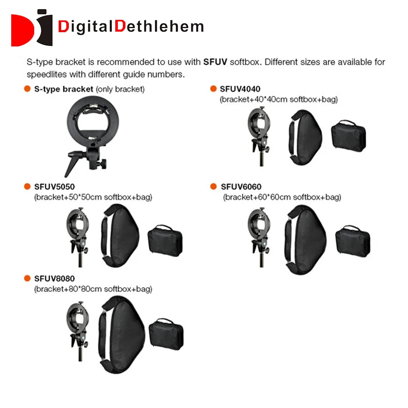 Переносной отражатель Godox Быстрый рассеивающая линза софтбокс Bowens крепление S