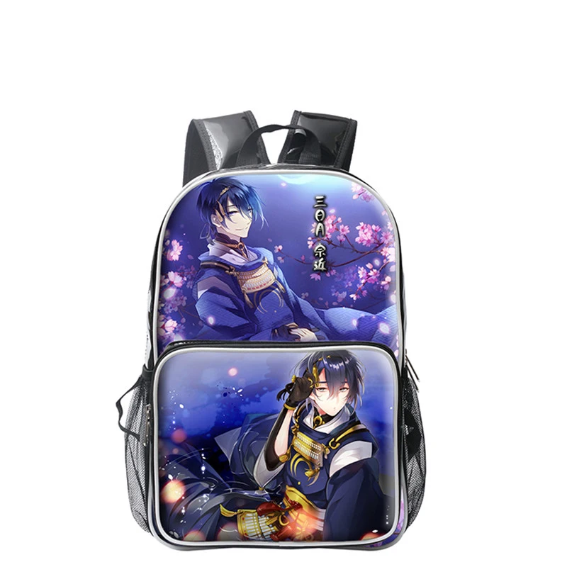 Touken Ranbu Online мультфильм косплей унисекс плечевой рюкзак школьный 3D сумки для