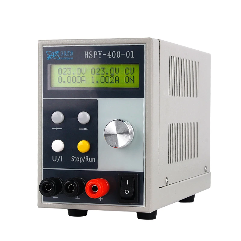 HSPY лабораторный Импульсный регулируемый источник питания 400 V/1A 120V 1A 30V 10A лаборатория 0.001A стабилизатор напряжения тока регулятор 220 v