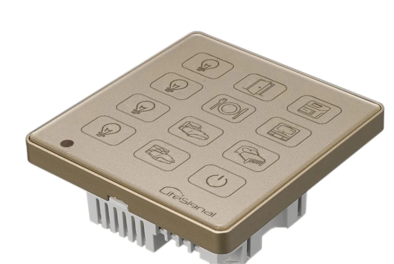 Новый Умный домашний переключатель Сенсорная панель настенный 3 банды панели