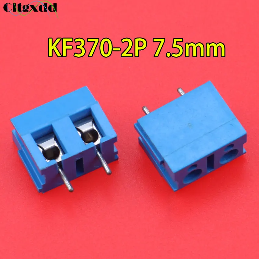 Cltgxdd 1 шт. фреза KF370 2P 3P винтовой коннектор 7 5 мм шаг 2Pin 3Pin прямая ножка KF350 клеммные
