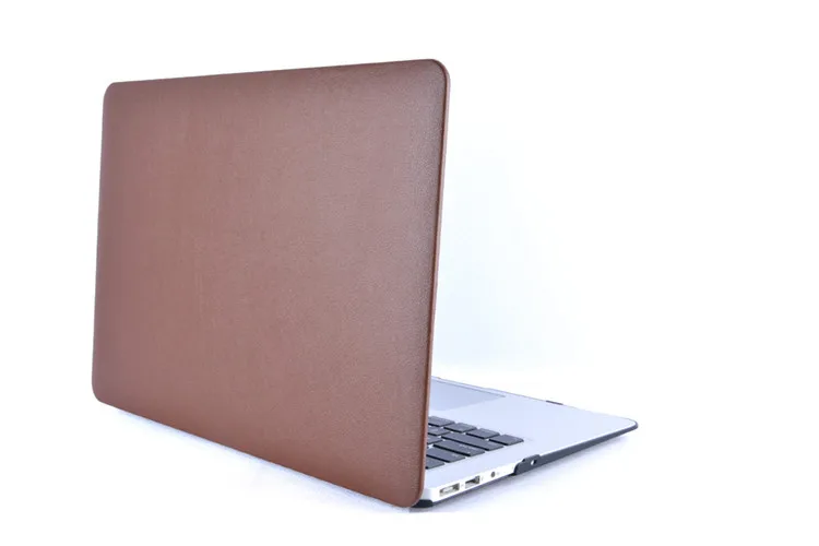 Жесткий чехол из искусственной прорезиненной кожи для Macbook Air 11&quot 13&quot Pro 15&quot Retina