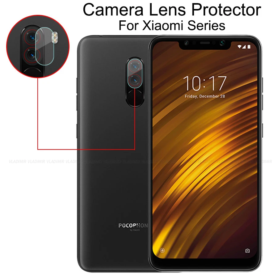 WOLFPSYCH сзади Камера объектив закаленное Стекло Экран протектор фильм для Xiaomi Pocophone