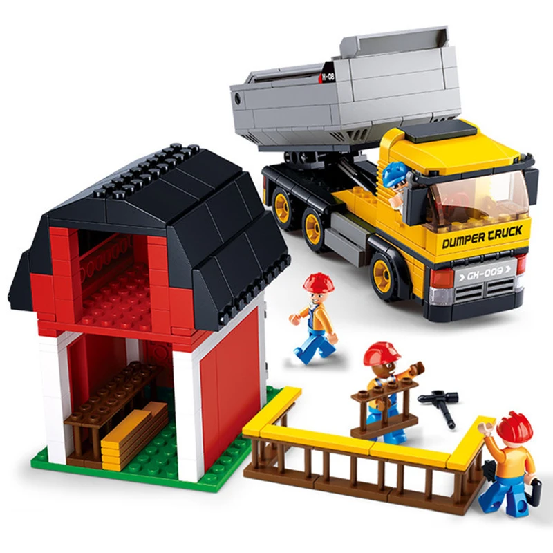 384 шт детские строительные блоки игрушки Совместимые с Legoingly городской