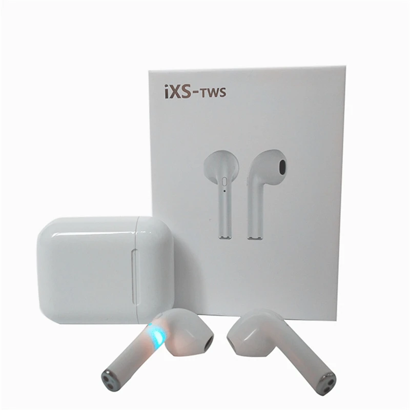 Наушники Fviyi iXS tws Bluetooth 5,0, беспроводные стерео гарнитуры, музыкальные наушники с микрофоном, зарядная коробка для всех iphone huawei