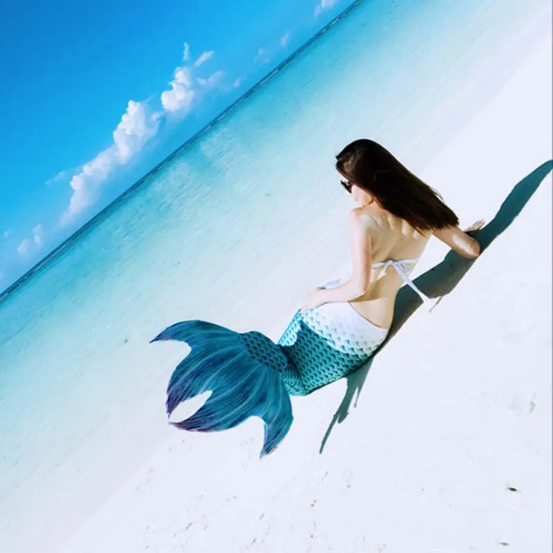 Хвост русалки с Моноласты Filpper костюм женский для косплея костюмы плавания
