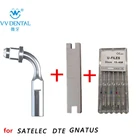 Scaler endo tip scaler U-файл металлический ключ для масштабирования ключа для DTE SATELEC для передней эндодонтии зубов
