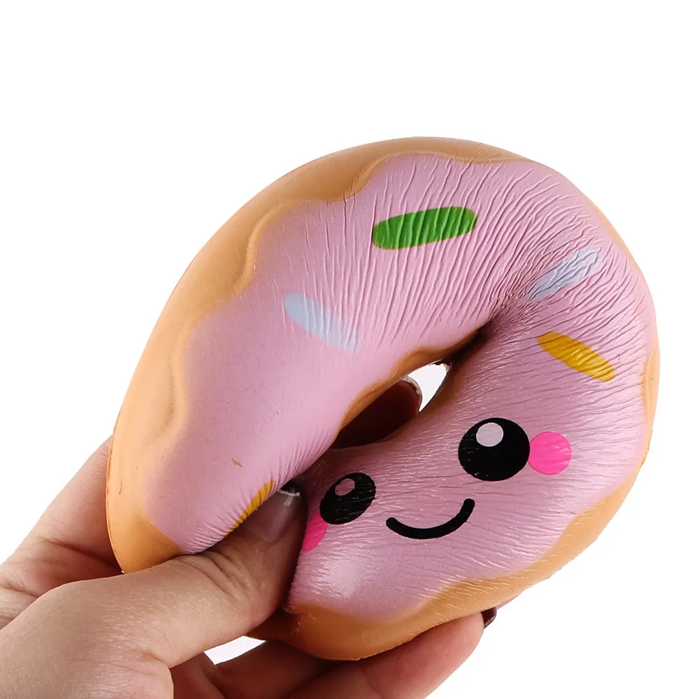 

2021 toys for children 11cm Lovely Doughnut Cream Scented Squishy Slow Rising Squeeze Toys Collection #L4