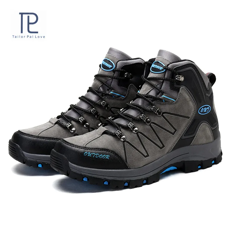High Quality Men’s Shoes 39-45 Anti-slip Breathable high top Sneakers Summer For Male Wear Resistant Sports | Обувь