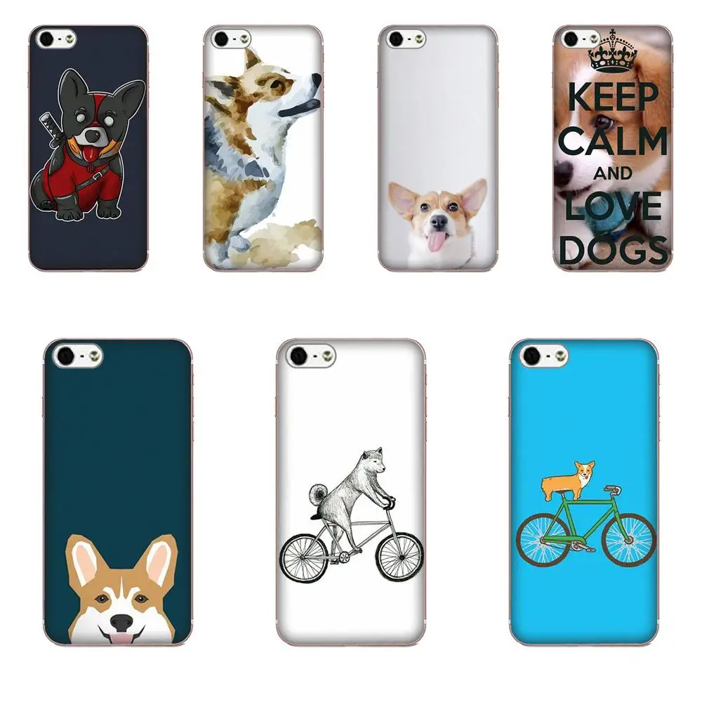 Фото мягкий чехол для телефона Cutie Corgis Xiaomi Redmi Note 2 3S 4 4A 4X 5 5A 6 6A Pro Plus|Чехлы-накладки|