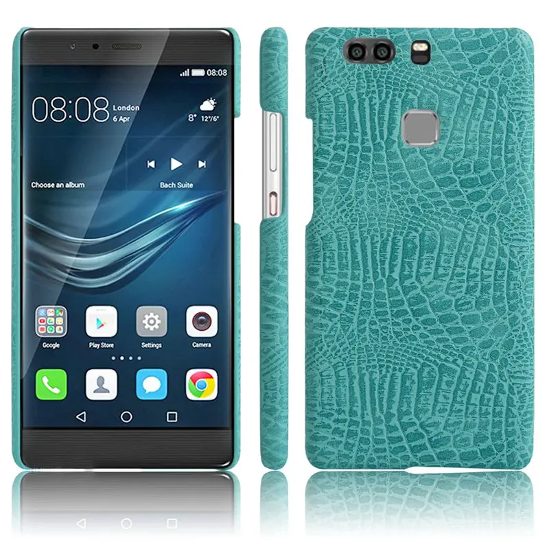 Для Huawei P9 lite Plus чехол Роскошный крокодиловый узор Кожаный для G9 Lite EVA L09 VIE