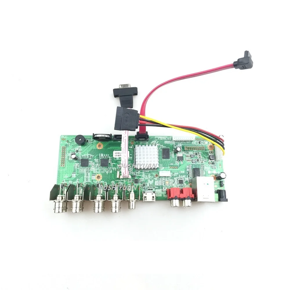 CCTV видео по алгоритму H.264 Регистраторы 8CH 1080N AHD/TVI CVI/CVBS/16CH IP 5in1 DVR системная плата