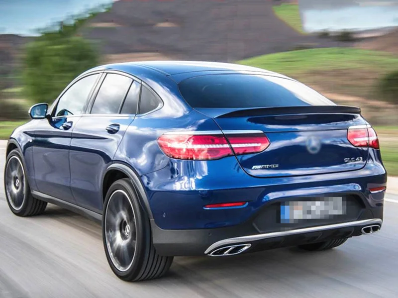 MONTFORD подходит для Benz Coupe GLC300 GLC200 GLC260 спойлер 2017 автомобиля ABS пластик Неокрашенный