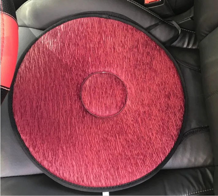 4 шт. вращающаяся подушка для автомобильного сиденья пена Подвижное сиденье 360