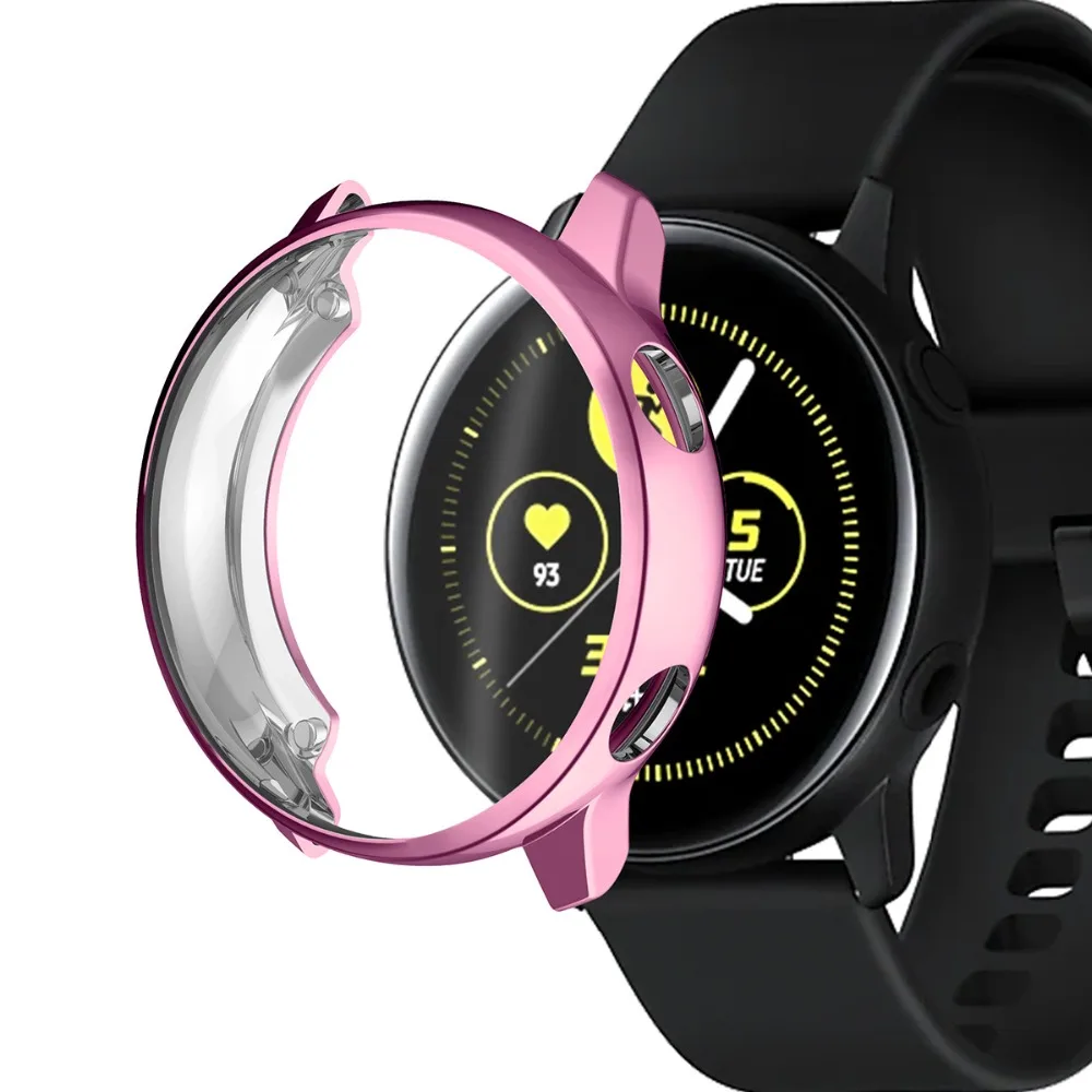 Защитный чехол для Samsung Galaxy Watch активный Чехол запасная защитная рамка ТПУ часов