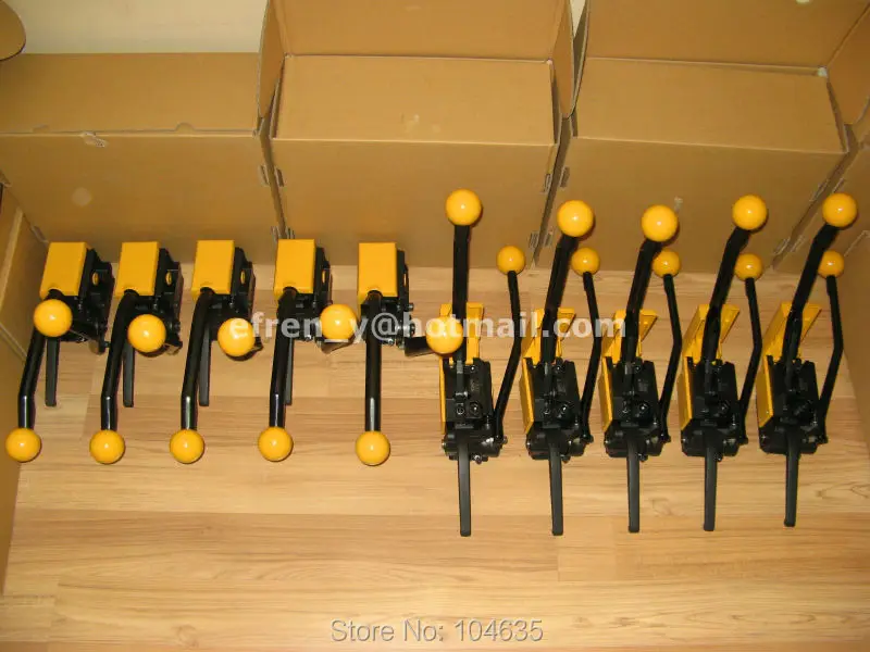 Ручной инструмент для обвязки стальных лент без пряжки модель A333 ручной станок