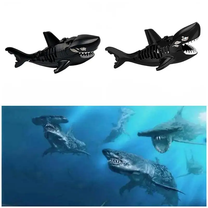 Сборные игрушки 3D в форме акулы призрак зомби Акула Джек Спарроу Пираты
