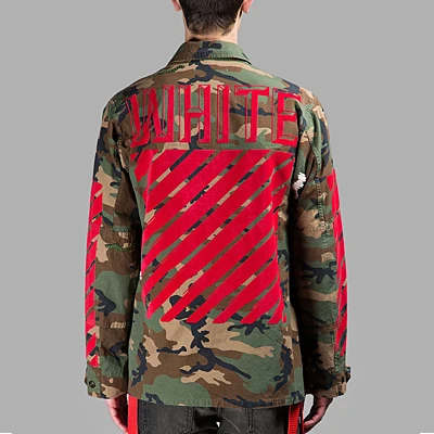 2016 новых прибыть мода бренд мужской канье уэст от белого вергилий Abloh куртки