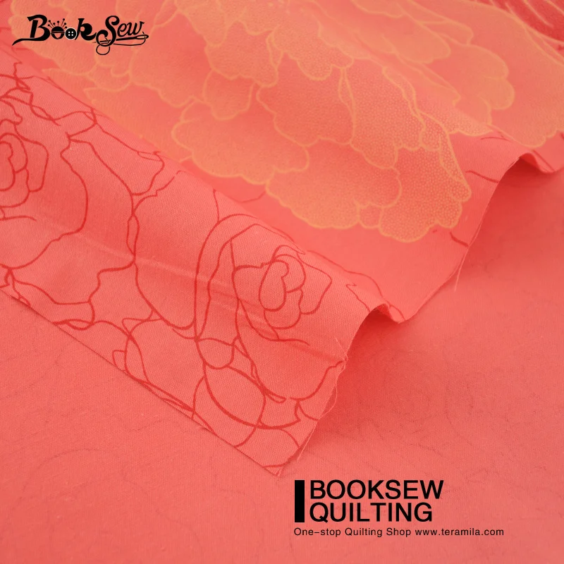 Домашний текстиль Booksew 100% хлопок саржевая ткань шитье скрапбукинг стеганая