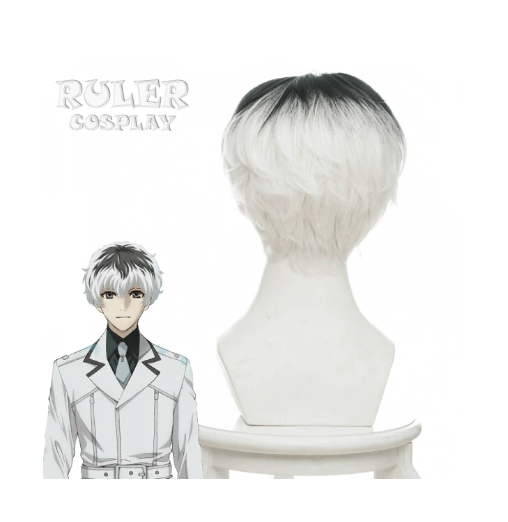 Одежда с надписью Tokyo Ghoul:re Сасаки хайсе Косплэй парик для косплея канеки кэна