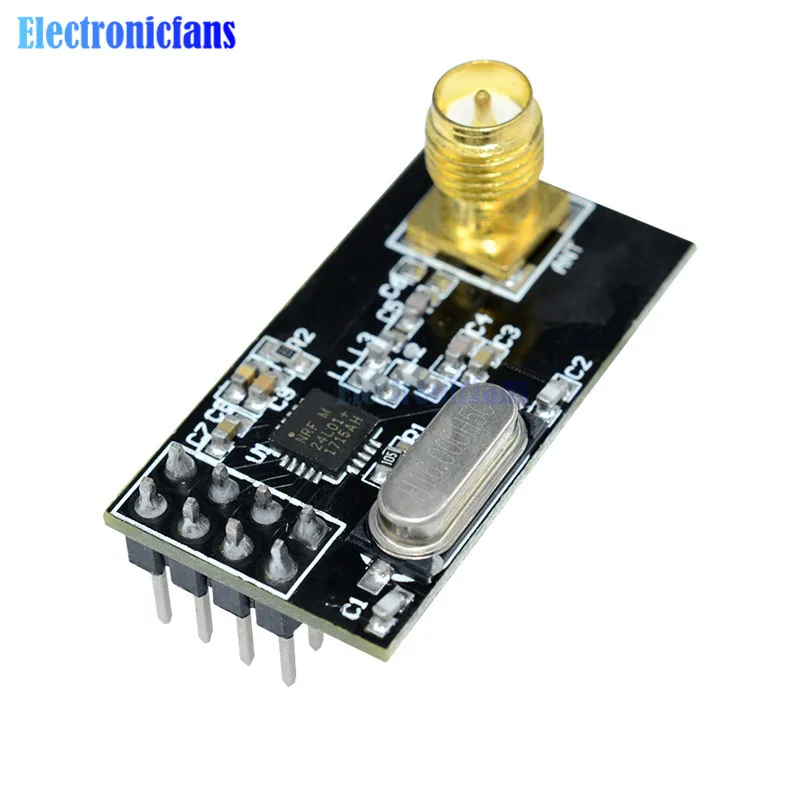 2 шт./лот 4G NRF24L01 + PA LNA SMA антенна беспроводной приемопередатчик 1100 м дальний модуль