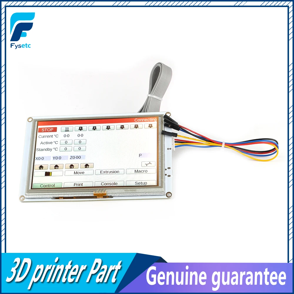 Clone 5 'Ƌ дюймовый PanelDue 5i встроенный Paneldue цветной сенсорный экран контроллеры
