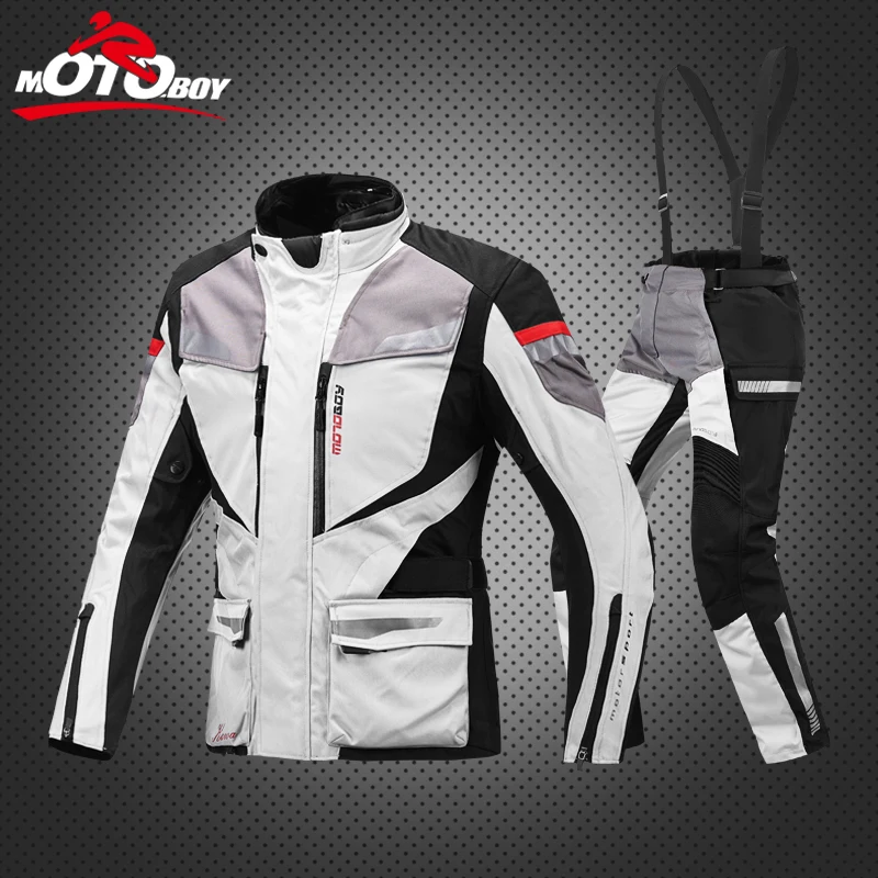 MOTOBOY Мужская мотоциклетная куртка для мотокросса бездорожья гоночная защитные