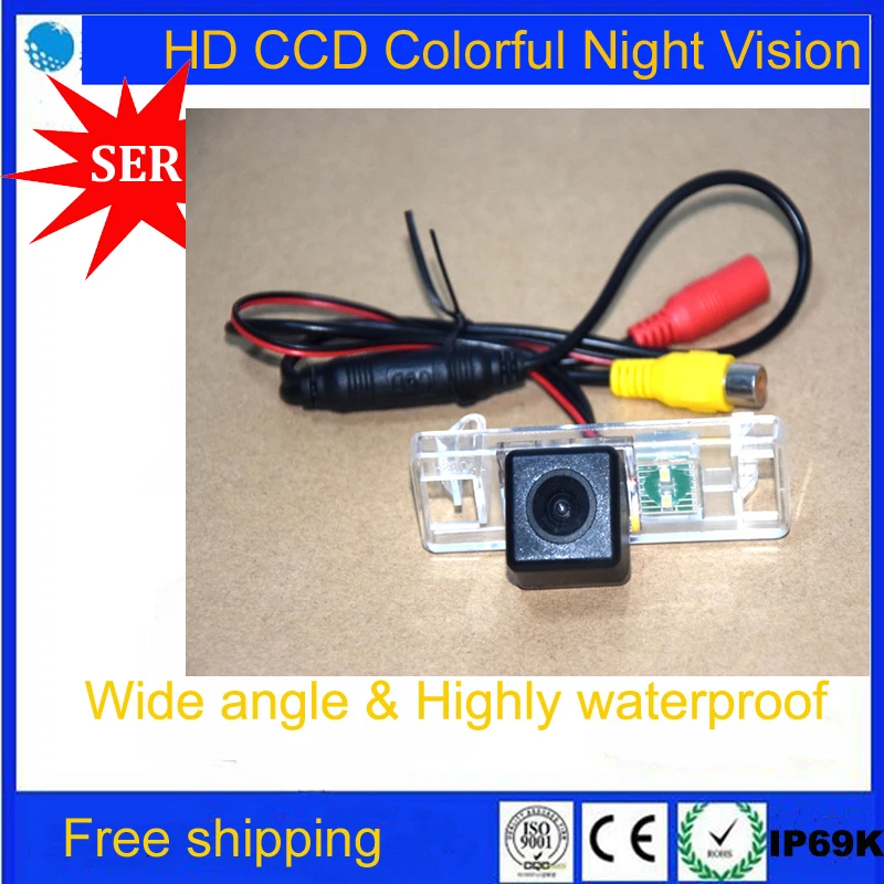 Бесплатная доставка Автомобильная камера заднего вида HD CCD Chip для NISSAN QASHQAI/X