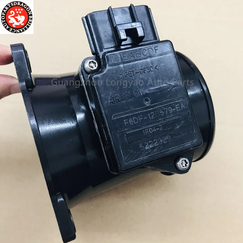 Датчик массового расхода воздуха MAF для E150 F150 aurus Mercury V6 F6DF12B579EA F6DF 12B579 EA|Расходомер