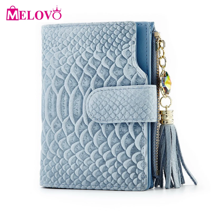 Модный женский кошелек из натуральной кожи под змеиную кожу кошельки короткий