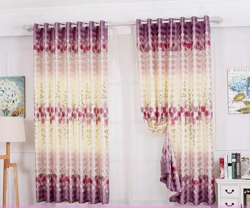 2 метра высокий занавес законченный зазор волна короткое окно половина спальни