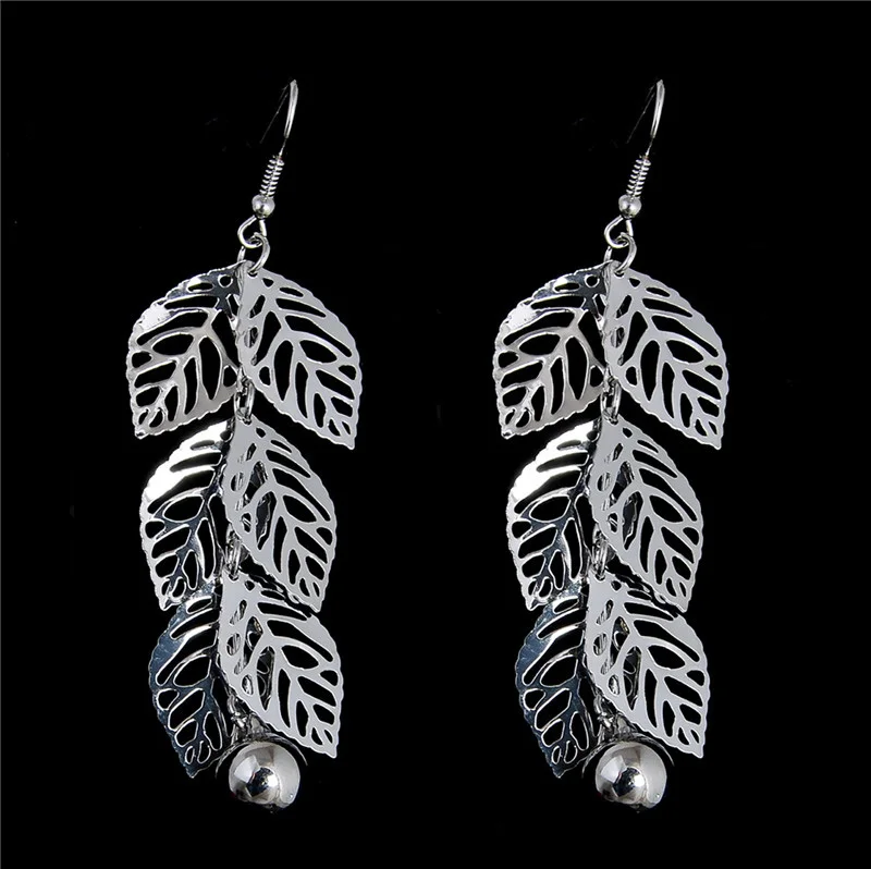 

H:HYDE Charming design Bohemia Vintage Ethnic Gold Color Square pendant shape dangle earrings For Women wholesale 2 Colors