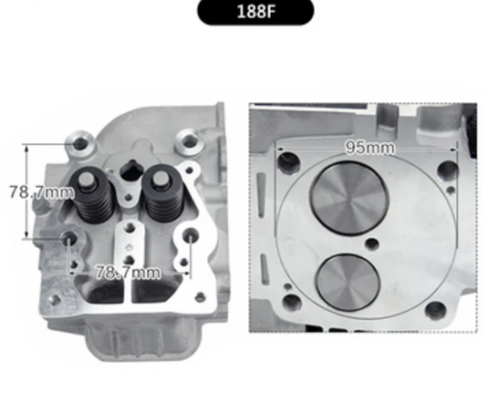 Аксессуары для дизельного генератора с воздушным охлаждением 170F 178F 173FA 186FA 188F 186F