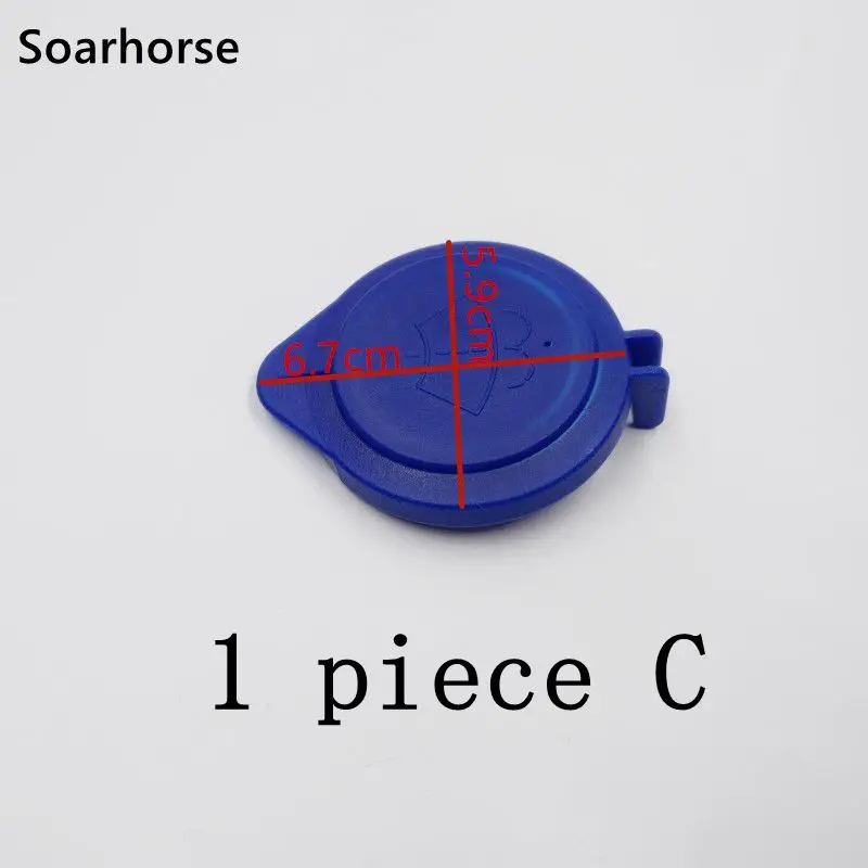 1 piece C Soarhorse Омыватель лобового стекла автомобилей радиатор Кепки для peugeot 106 205 206 306 307 406 408 508 для Citroen C5 C4 Пикассо Saxo Xantia - Цвет: 1 piece C